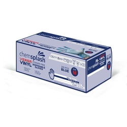 Chemsplash Versa Vinyl Disposable Gloves Powder Free, Style 4050 Medium:Personal